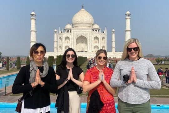 All Inclusive Day Trip to Taj Mahal, Agra Fort and Baby Taj From Delhi - by Car