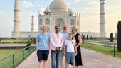 Good Experience round Taj Mahal with our tourist guide Mr Shubahm